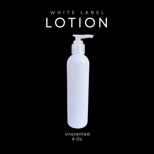 White Label Lotion 8 Oz